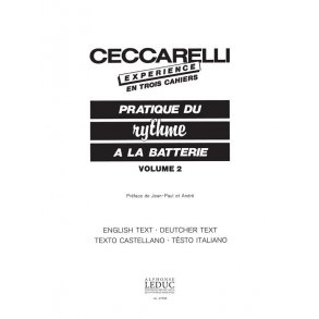 Jean-Paul & André Ceccarelli J.P.& An.: Ceccarelli-Expérience Vol.2 (Percussion solo)