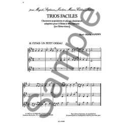 Rose-Marie Janzen: Trios faciles (Recorders 3)