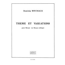 Dominig Bouchaud: Th&egrave;me et Variations (Harp solo)