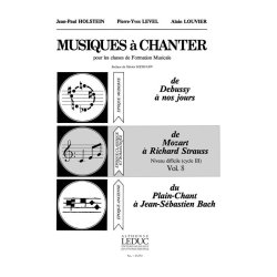Holstein Level Musiques A Chanter 3 Niveau Diff Vol 8 Mozart A Strauss