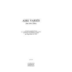 Gaye-Marie Le Net: Airs vari&eacute;s, Arrangements of various classical Works (Flutes 2)