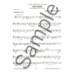 Robert Truillard: R&ecirc;verie (Clarinet & Piano)