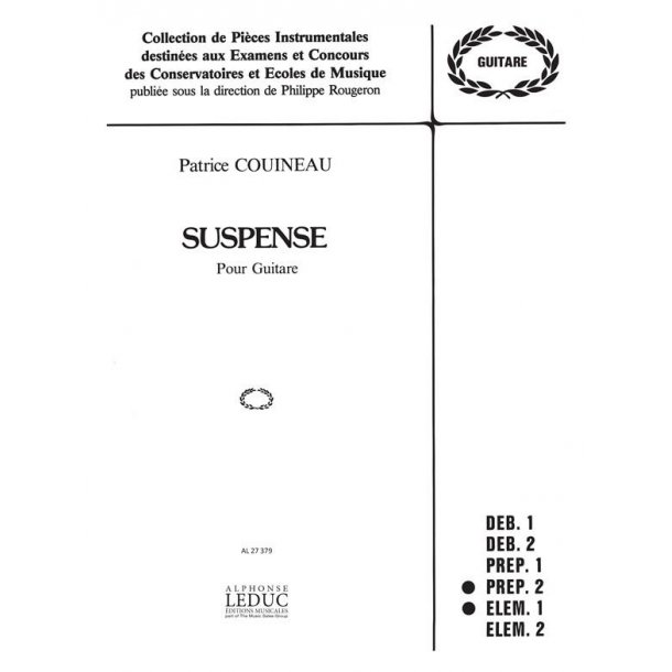 Patrice Couineau: Suspense (Guitar solo)