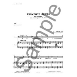 Jean Sichler: Trombone Blues (Trombone & Piano)