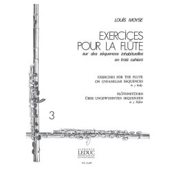 Louis Mo&yuml;se: Exercices sur des S&eacute;quences inhabituelles Vol.2, No.3 (Flute solo)