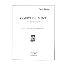 L.A. Dubost: Coups de Vent, 4 Pi&egrave;ces (Horn solo)
