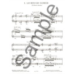 Olivier Messiaen: Petites Esquisses d'Oiseaux (Piano solo)