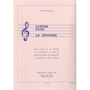 Puissant: Cahier pour la Guitare (Guitar solo)
