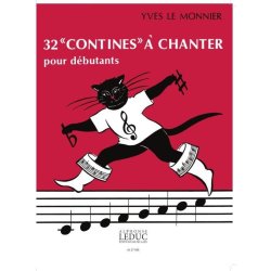 Yves le Monnier: 32 Contines &agrave; Chanter (Voice & Piano)