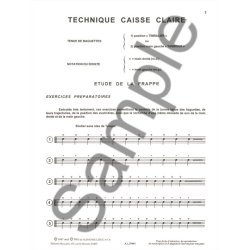 Emmanuel & Guy Boursault E.& Lef&egrave;vre G.: La Classe de Batterie dans les Conservatoires Vol.1 (Percussion solo)