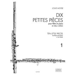 Louis Mo&yuml;se: 10 Petites Pi&egrave;ces Vol.1 (Flute & Piano)
