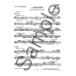 Edward Yadzinski: A Paganini (Clarinet solo)