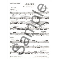 Edward Yadzinski: A Paganini (Clarinet solo)