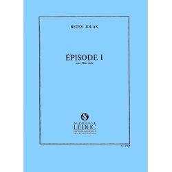 Betsy Jolas: Episode 1&egrave;re (Flute solo)
