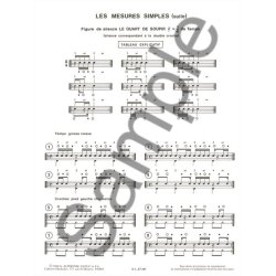 Emmanuel & Guy Boursault E.& Lef&egrave;vre G.: La Classe de Batterie dans les Conservatoires Vol.2 (Percussion solo)