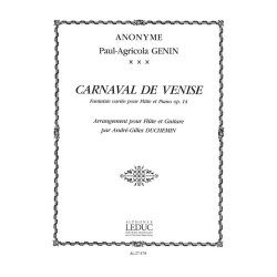 Paul Agricole G&eacute;nin: Le Carnaval de Venise (Flute & Guitar)
