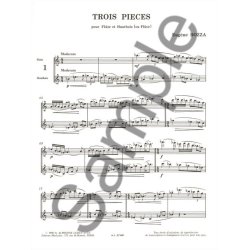 Eug&egrave;ne Bozza: 3 Pi&egrave;ces (Flute/Oboe)