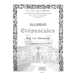 Elsa Barraine: Cr&eacute;puscules (Saxophone-Alto & Piano)