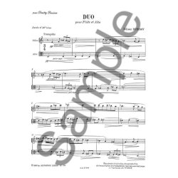 Edison Denisov: Duo (Flute & Viola)