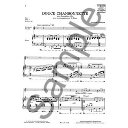 Armando Ghidoni: Douce Chansonnette (Saxophone-Alto & Piano)
