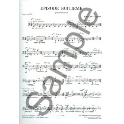 Betsy Jolas: Episode 8&egrave;me (Double Bass solo)