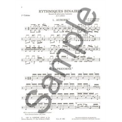 Jacques-Fran&ccedil;ois &amp; D. Juskowiak J.F.&amp; Marseille: Rythmiques binaires Vol.1 (Percussion solo)