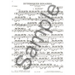 Jacques-Fran&ccedil;ois &amp; D. Juskowiak J.F.&amp; Marseille: Rythmiques binaires Vol.2 (Percussion solo)