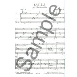 G&eacute;rard Berlioz: Kant&egrave;le (Percussions 3)