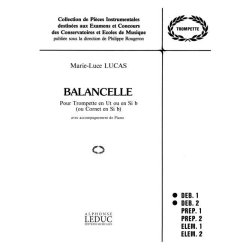Marie-Luce Lucas: Balancelle (Trumpet & Piano)