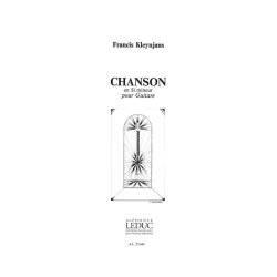 Francis Kleynjans: Chanson Op.71 in B minor (Guitar solo)