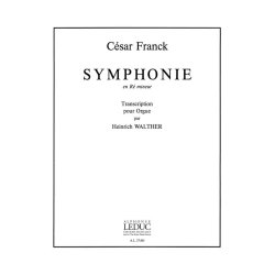 Franck Walther Sinfonie En Re Mineur Organ Book