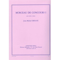 Jean Michel Defaye: Morceau de Concours 1 (Tuba & Piano)