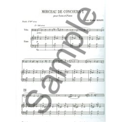 Jean Michel Defaye: Morceau de Concours 1 (Tuba & Piano)