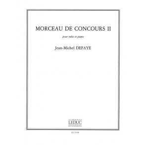 Jean Michel Defaye: Morceau de Concours 2 (Tuba & Piano)