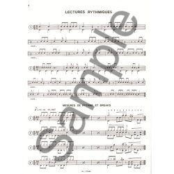 Emmanuel & Guy Boursault E.& Lef&egrave;vre G.: La Classe de Batterie dans les Conservatoires Vol.3 (Percussion solo)