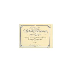 Robert Schumann: Organ and Pedal-Piano Works Volume 1 (Organ)