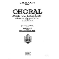 Bach Choral Cantata 22 (Durufle) Org