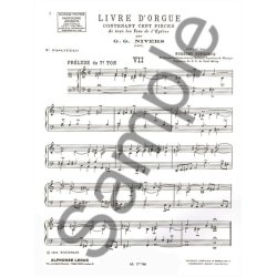 Guillaume Gabriel Nivers: Livre D'Orgue No. 1 Vol. 2 (Organ)