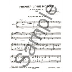 Michel Corrette: Livre d'Orgue Vol.1 (Organ)