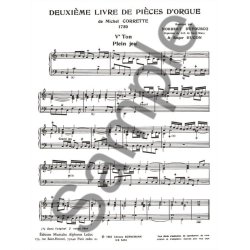 Michel Corrette: Livre d'Orgue Vol.2 (Organ)