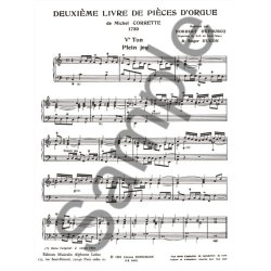 Michel Corrette: Livre d'Orgue Vol.2 (Organ)