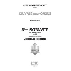 F&eacute;lix-Alexandre Guilmant: Oeuvres pour Orgue Vol.1 (Organ)