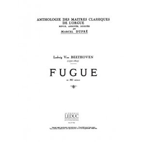 Ludwig van Beethoven: Fugue in D minor (Maîtres classiques No.3) (Organ)