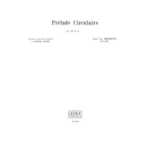 Ludwig van Beethoven: Prélude circulaire Op.39, No.2 (Maîtres classiques No.5) (Organ)