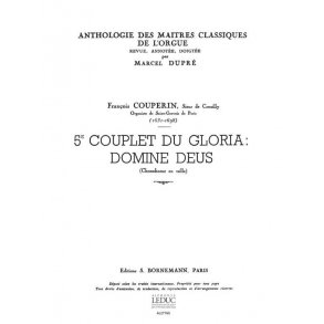 François Couperin: Domine Deus (Maîtres classiques No.12) (Organ)