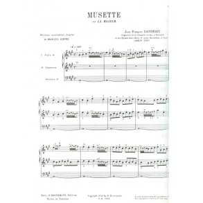 Jean-François Dandrieu: Musette in A major (Maîtres classiques No.14) (Organ)