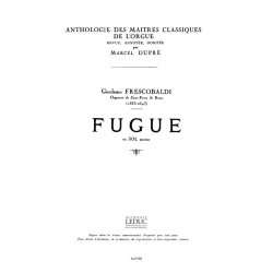 Girolamo Frescobaldi: Fugue in G minor (Ma&icirc;tres classiques No.16) (Organ)