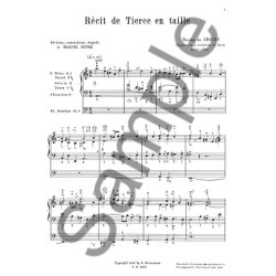 Nicolas de Grigny: R&eacute;&ccedil;it de Tierce en Taille (Ma&icirc;tres classiques No.19) (Organ)