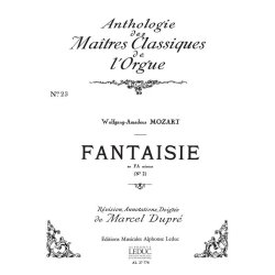 Wolfgang Amadeus Mozart: Fantaisie No.2, KV608 in F minor (Ma&icirc;tres classiques 23) (Organ)
