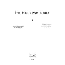Perotin-le-Grand: 2 Points d'Orgue en Triple (Ma&icirc;tres classiques No.27) (Organ)